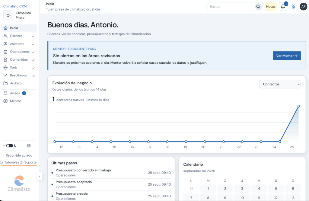 Climalisto CRM