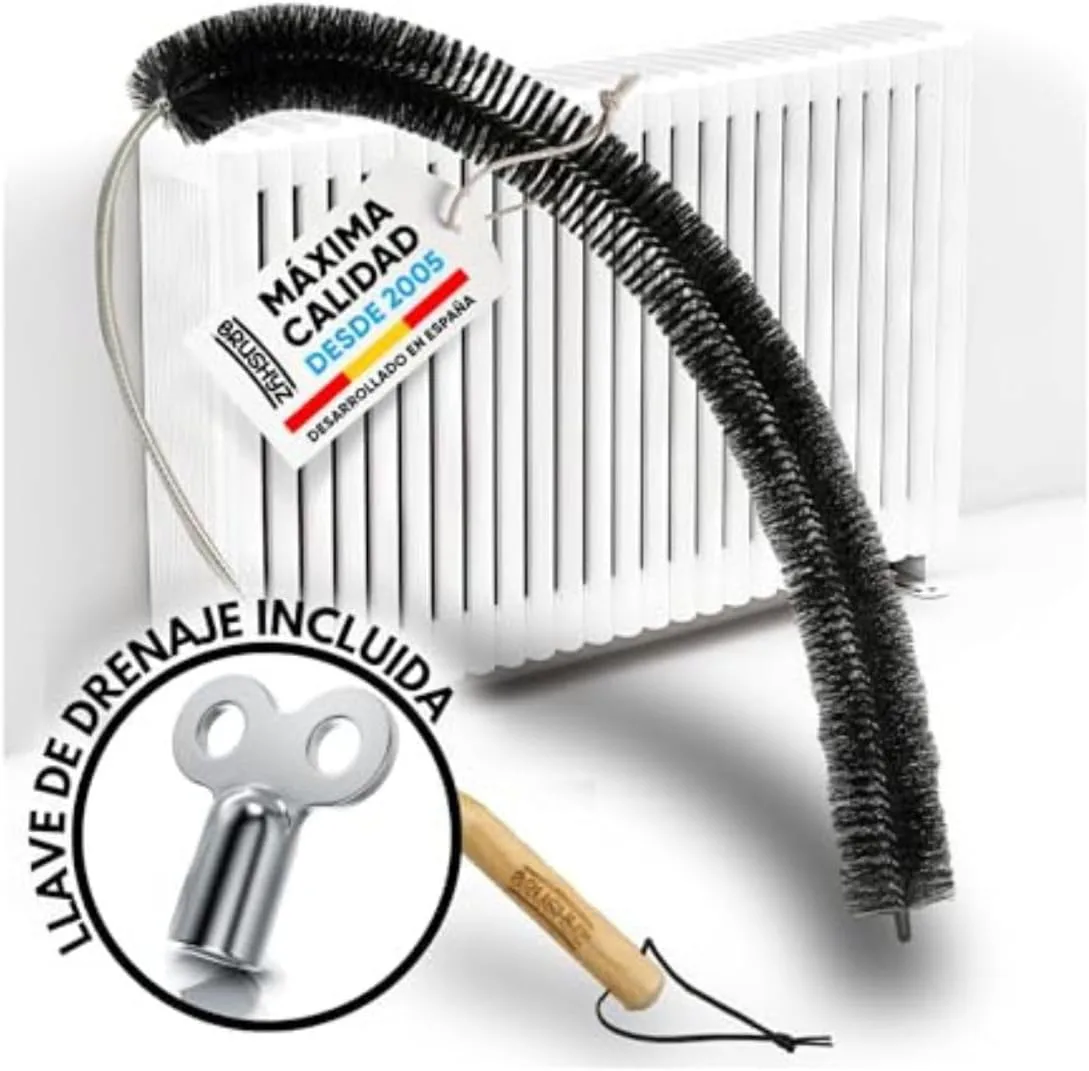 Cepillo flexible limpia radiadores · 80 cm