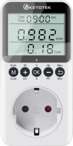 KETOTEK monitor de energía para enchufe