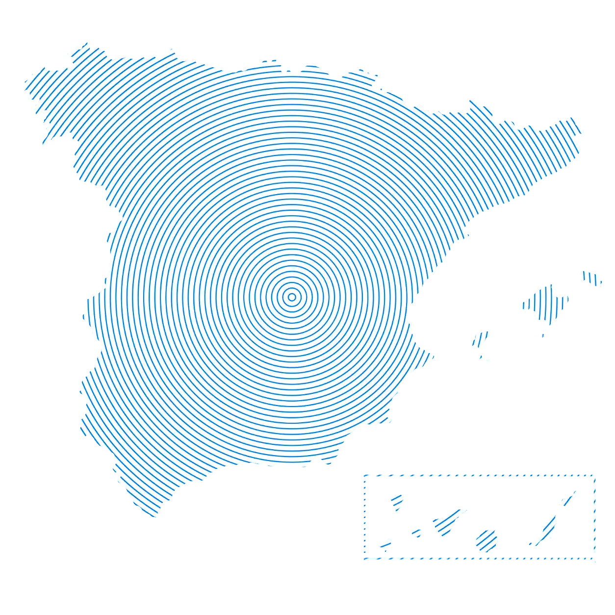 Mapa de empresas de climatización en España