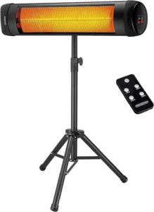 Monzana calefactor infrarrojo exterior regulable 2500 W
