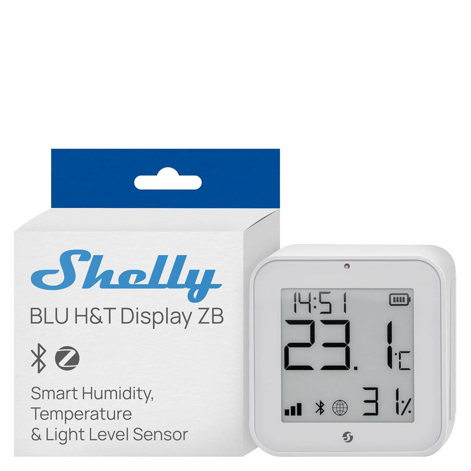 Shelly BLU H&T Display ZB