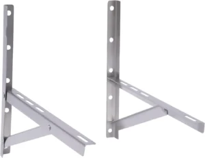 Soporte de acero inoxidable para climatización · hasta 200 kg