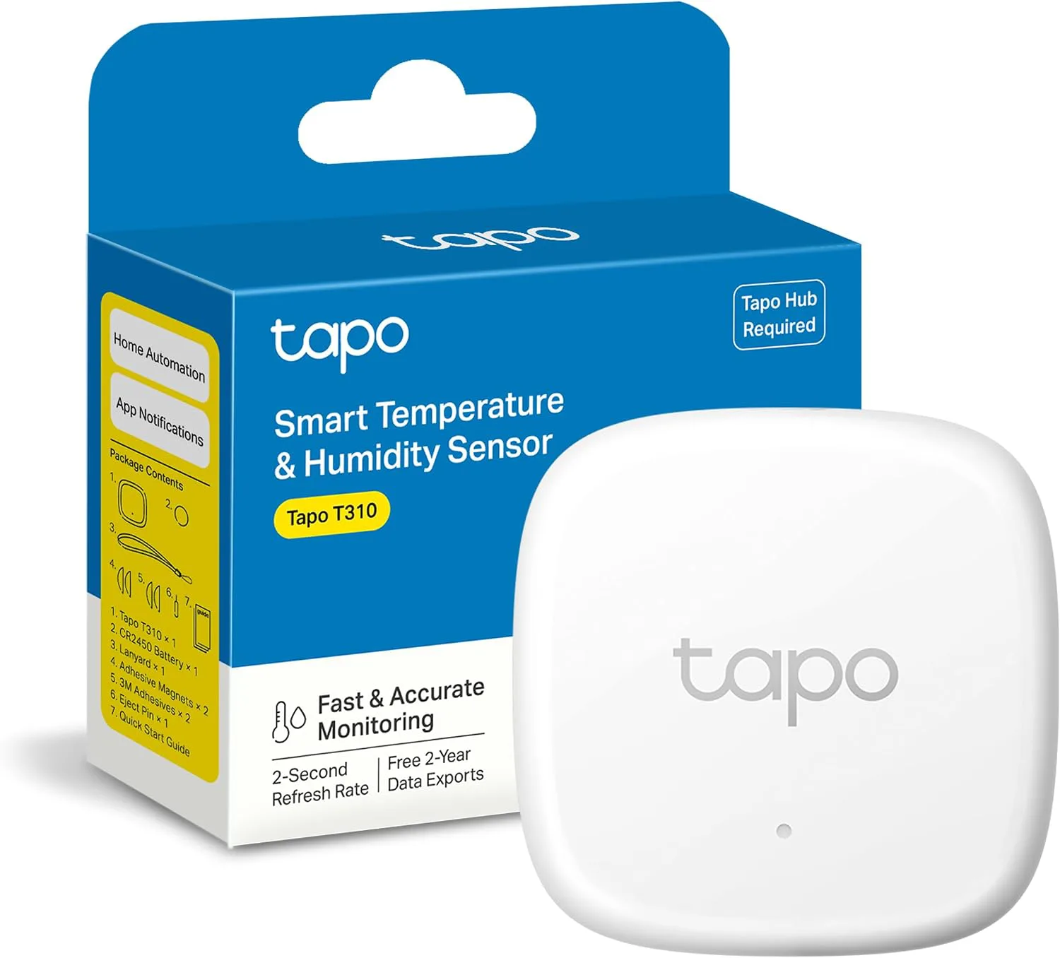 Tapo T310 sensor de temperatura y humedad