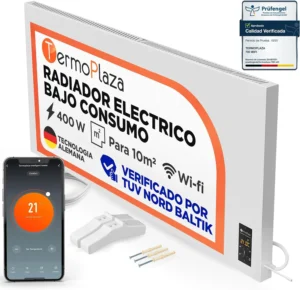 Termoplaza radiador infrarrojo Wi-Fi 400 W